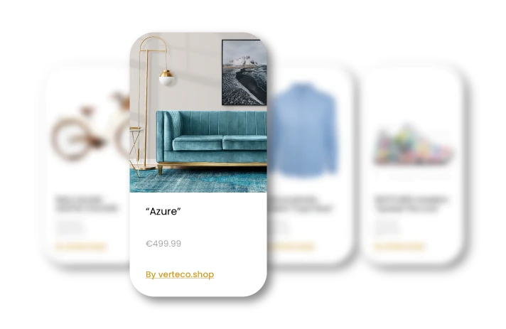 Google Shopping product ads served by verteco.shop CSS